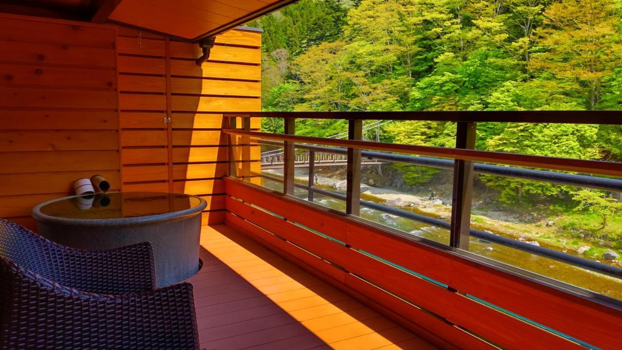Shiobara Onsen Ryokan Kamiaizuya Насушиобара Екстериор снимка