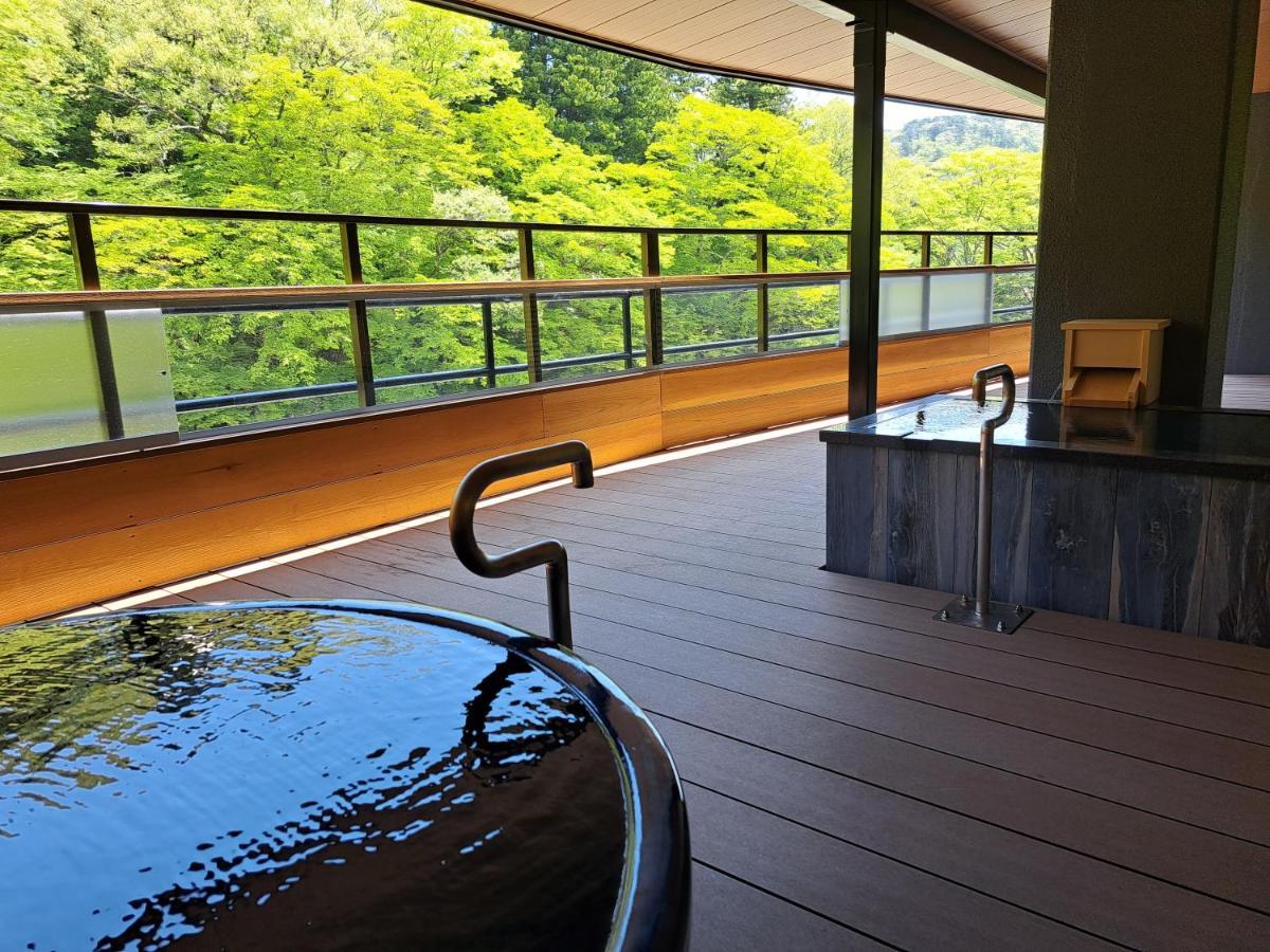 Shiobara Onsen Ryokan Kamiaizuya Насушиобара Екстериор снимка
