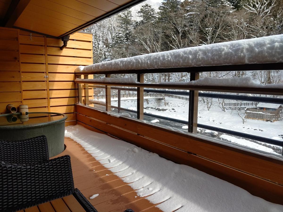 Shiobara Onsen Ryokan Kamiaizuya Насушиобара Екстериор снимка