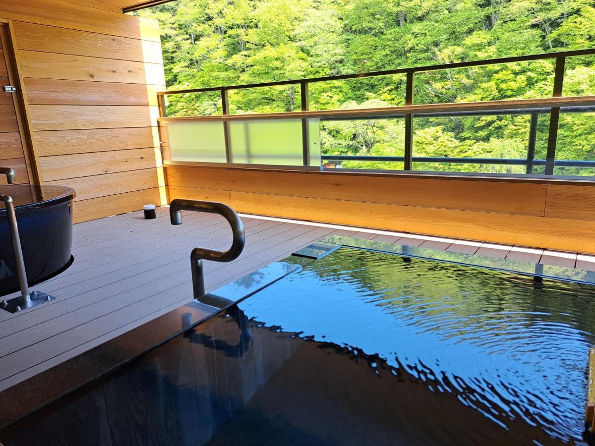 Shiobara Onsen Ryokan Kamiaizuya Насушиобара Екстериор снимка